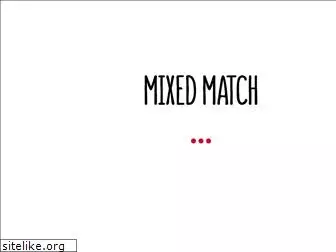 mixedmatchproject.com
