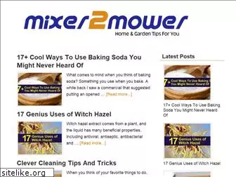 mixer2mower.com