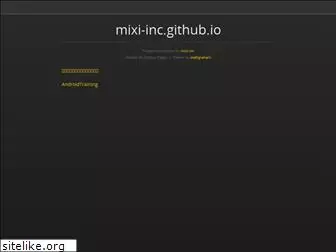 www.mixi-inc.github.io