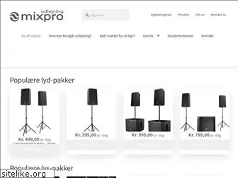 mixproudlejning.dk