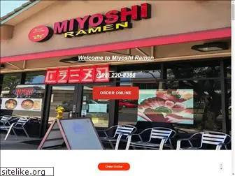 miyoshiramen.com