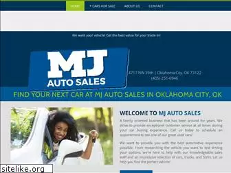 mjautosalesokc.com