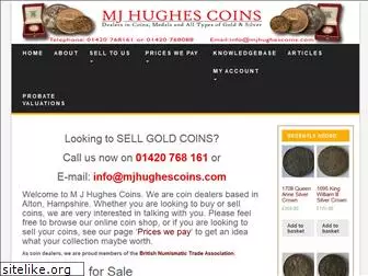 mjhughescoins.com