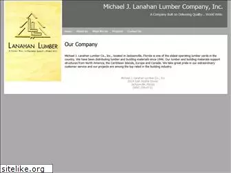 mjlanahanlumber.com