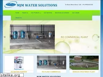 mjmwatersolutions.com