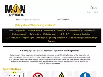 mjnsafetysigns.com