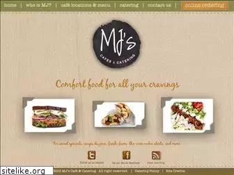 mjscafeandcatering.com