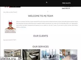 mjteamcleaning.com