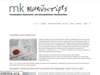 mk-manuscripts.com