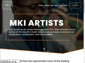 mkiartists.com