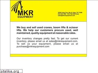 mkrequipment.com