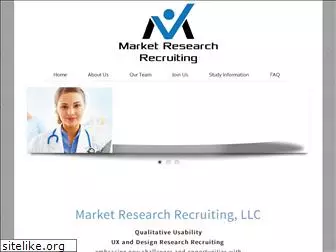 mktresearchrecruiting.com