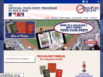 mlbballparkpassport.com