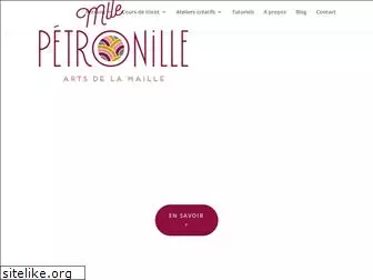 mllepetronille.com
