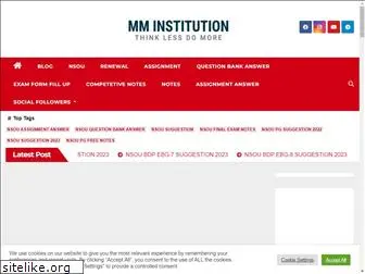 mminstitution.com