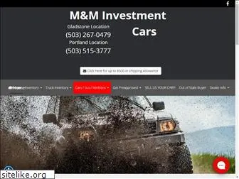 mminvestmentcars.com