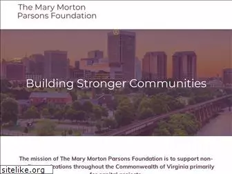 mmparsonsfoundation.org