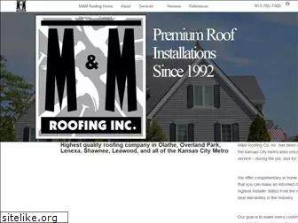 mmroofingkc.com