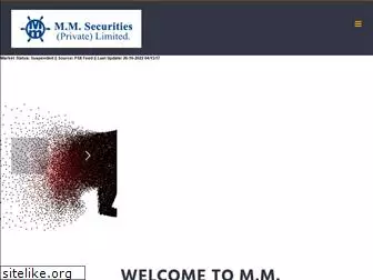 mmsecurities.com.pk