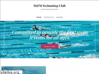 mmswimmingclub.com