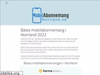 mobilabonnemangnorrland.se