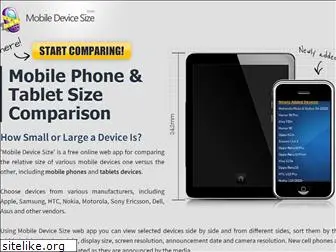 mobiledevicesize.com