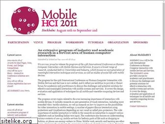 mobilehci2011.org