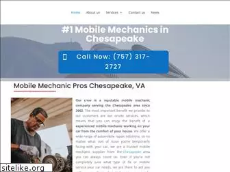 mobilemechanicchesapeake.com