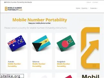 mobilenumberportability.com