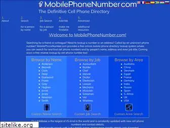 mobilephonenumber.com