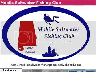 mobilesaltwaterfishing.activeboard.com