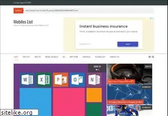 mobileslist.com