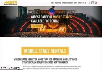 mobilestagerentals.com