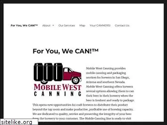 mobilewestcanning.com