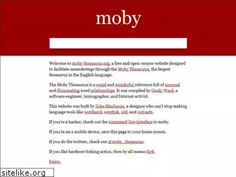 moby-thesaurus.org