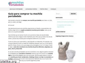 mochilas-portabebes.es