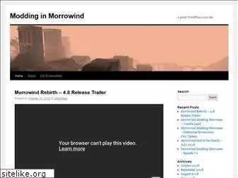 moddinginmorrowind.wordpress.com