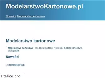 modelarstwokartonowe.pl