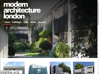 modernarchitecturelondon.com