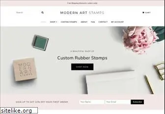 modernartstamps.com