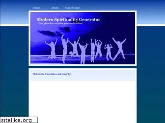 modernspiritualitygenerator.com