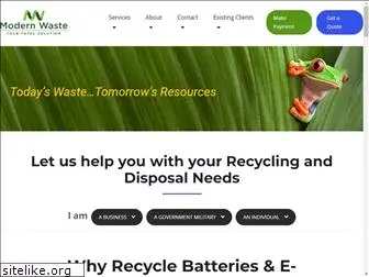 modernwastesolutions.com