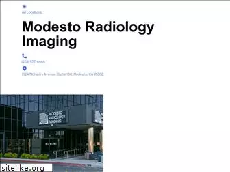 modestoradiologyimaging.com