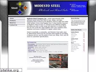 modestosteel.com