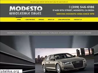 modestowholesaleautos.com