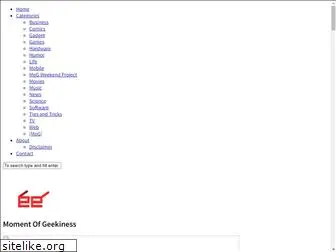 momentofgeekiness.com