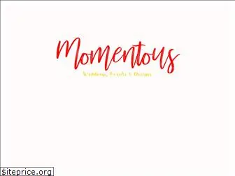 momentouswed.com