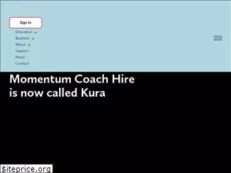 momentumcoachhire.com