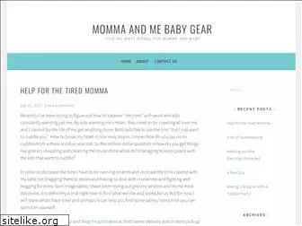 mommaandmebabygear.com