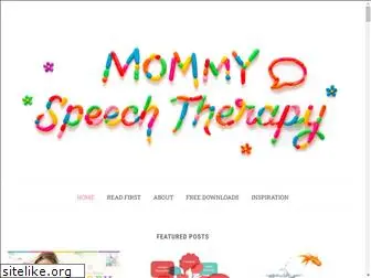 mommyspeechtherapy.com